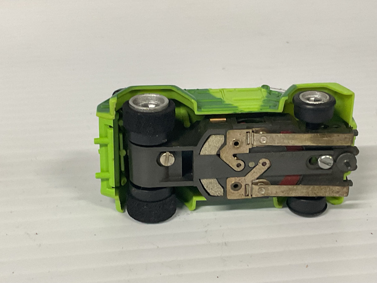 Aurora AFX magnatraction VW Thing Roadster Green | 1936 | Aurora - AFX