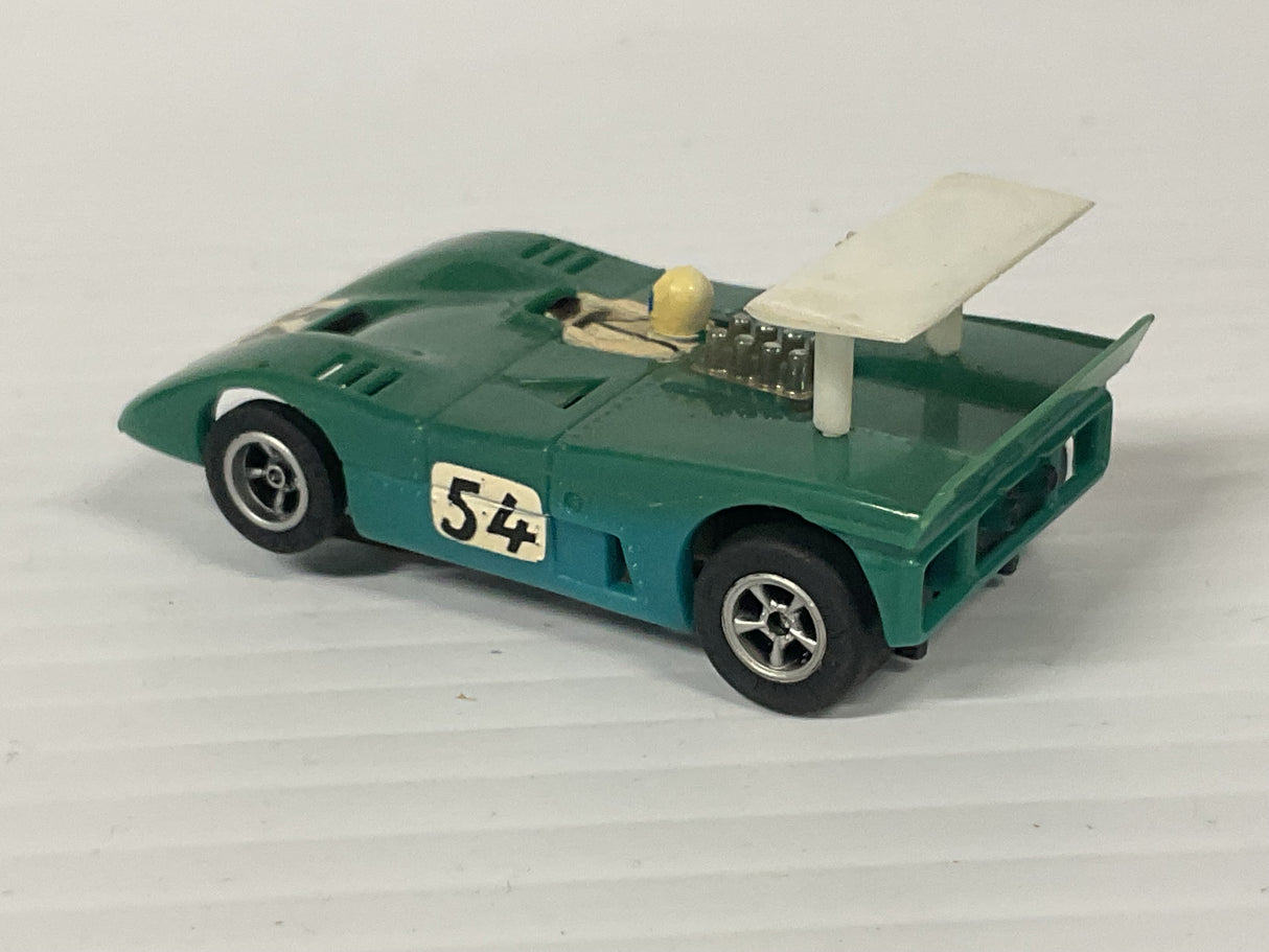 Aurora AFX non-magnatraction Auto World McLaren XLR Blue #54 | 1752 | Aurora - AFX
