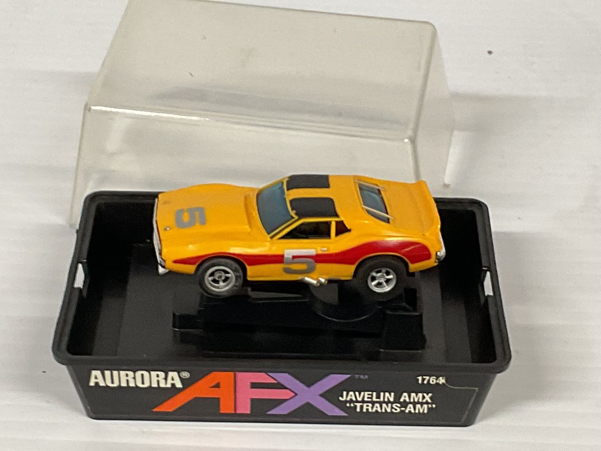 Aurora AFX Javelin AMX "Trans-AM" Yellow non-mag | 1764 | Aurora - AFX