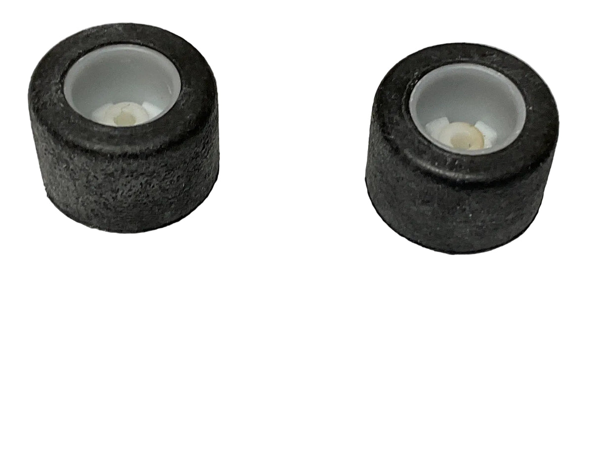 440x2 Rear Tires w/ White Hubs 10 Sets | H7010 | Tyco