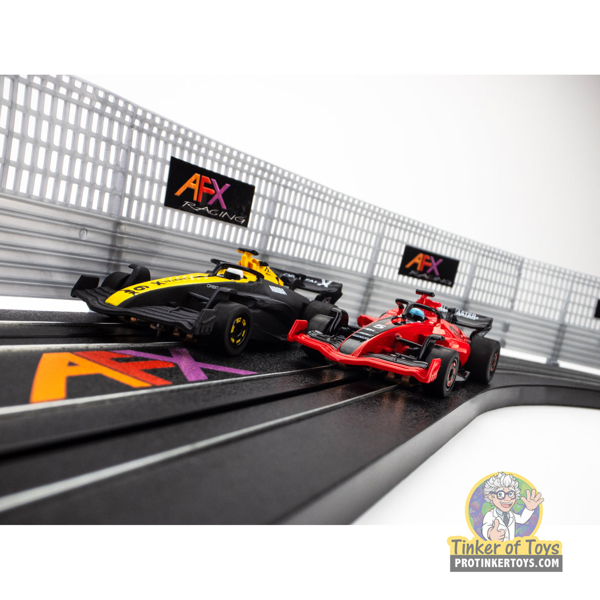Formula 2-Pack – Red/Black and Black/Yellow | 22106 | AFX/Racemasters
