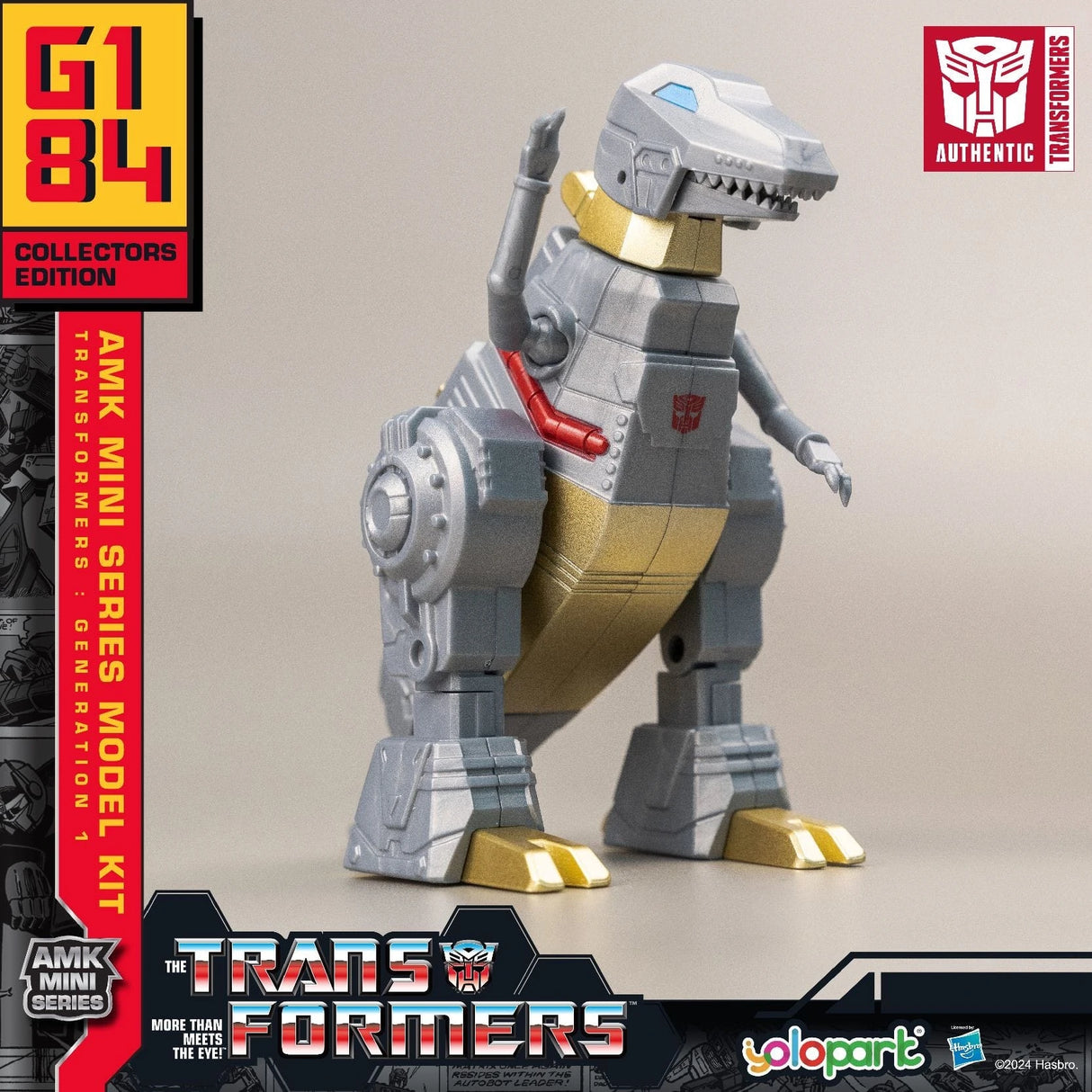 Transformers: Generation 1 Grimlock AMK Mini Series Model Kit | YPAMKG1GL | yolopart