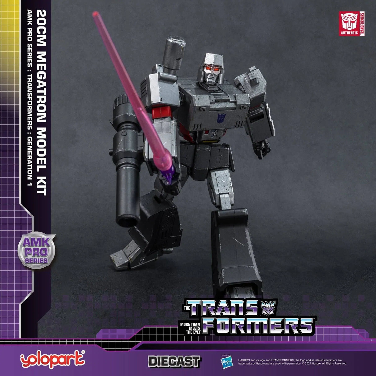 Generation 1 AMK PRO Series 20Cm Transformers: Megatron Model Kit | AMKPG1MG | yolopart