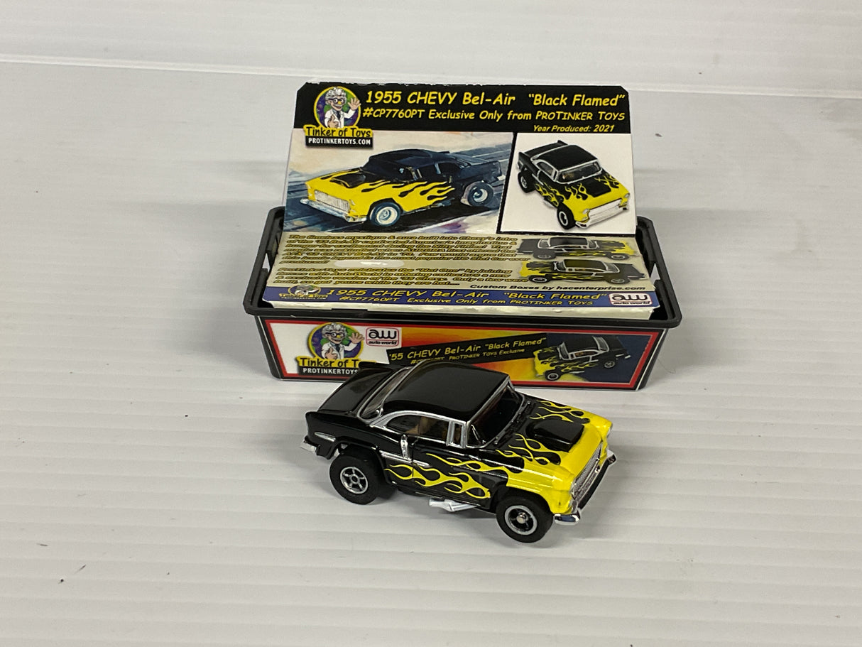 Protinkertoys.com 1955 Chevy Bel-Air " Black" | CP7760 | Autoworld
