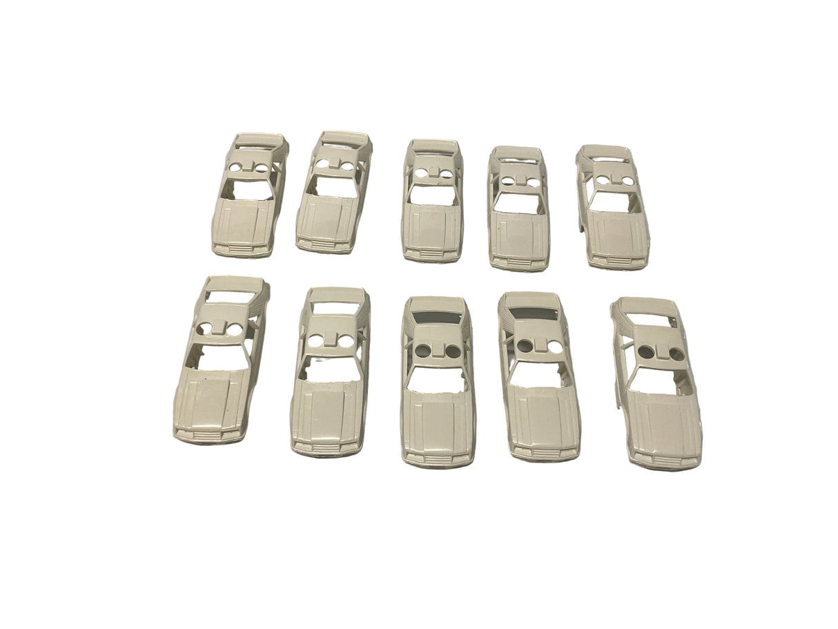 Ford Mustang White Body Only (10) | B6WB | Tyco