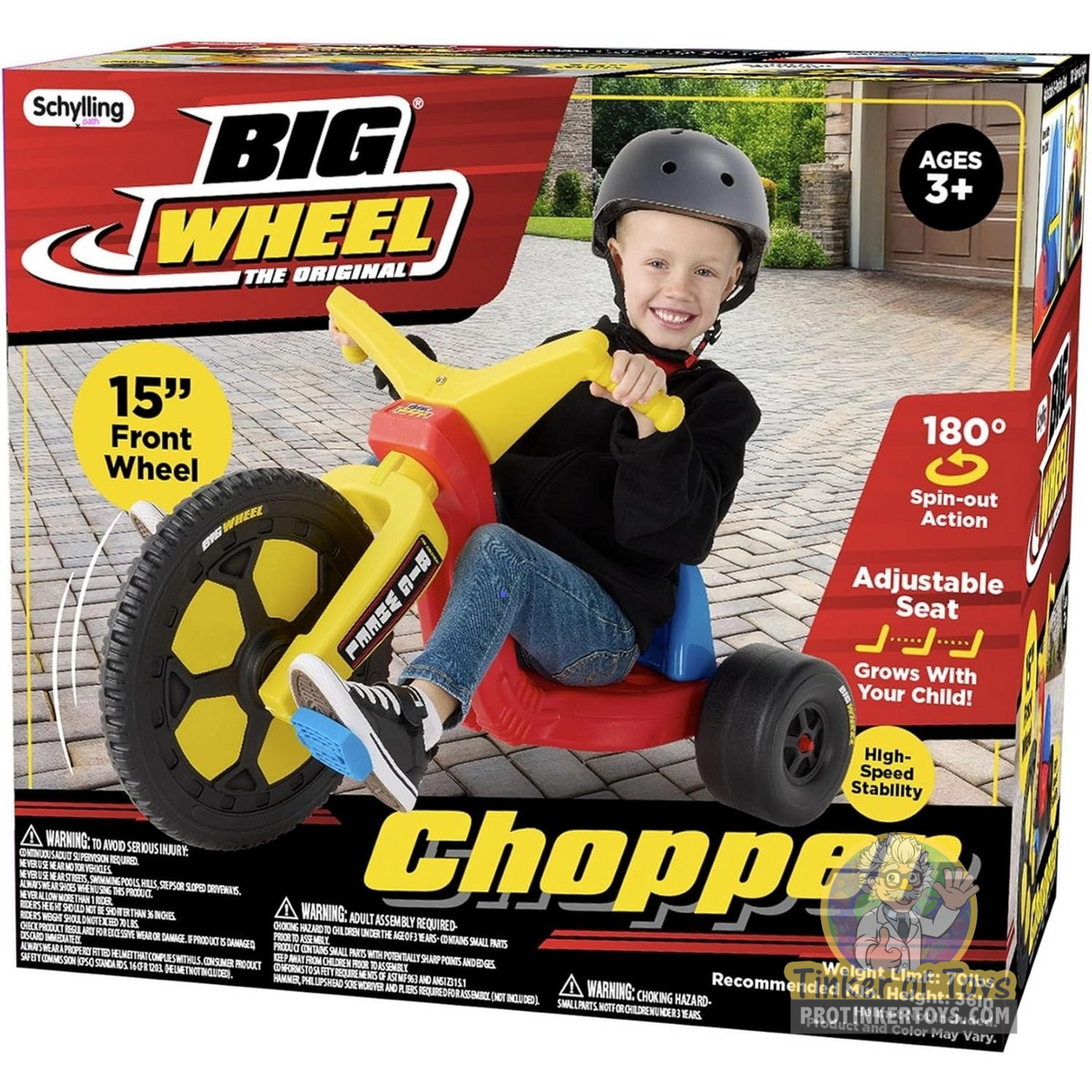 Big Wheel Chopper -15" | BWCHP | Schylling