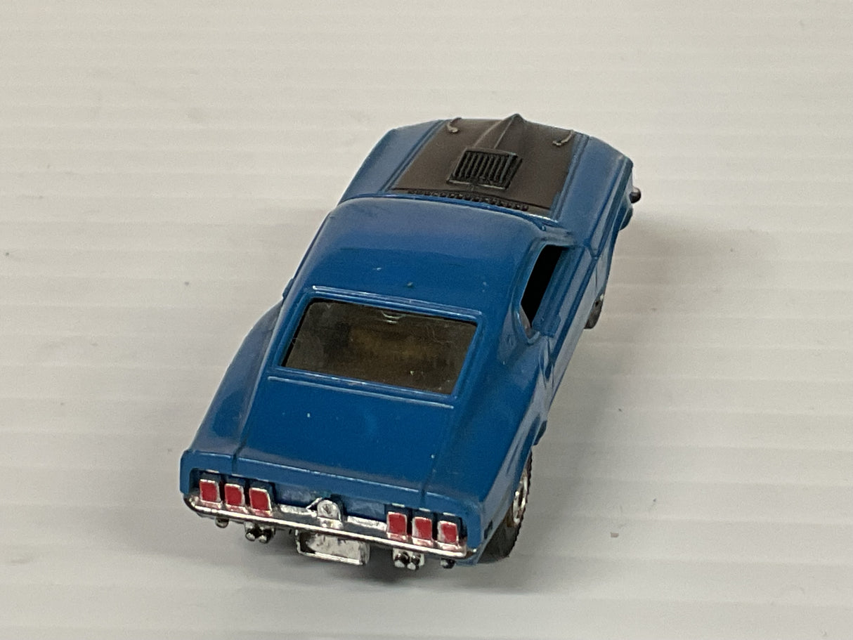 Aurora AFX -Thunder-jet Mach 1 Mustang Blue/Black | 1415 | Aurora - AFX- Model Motoring