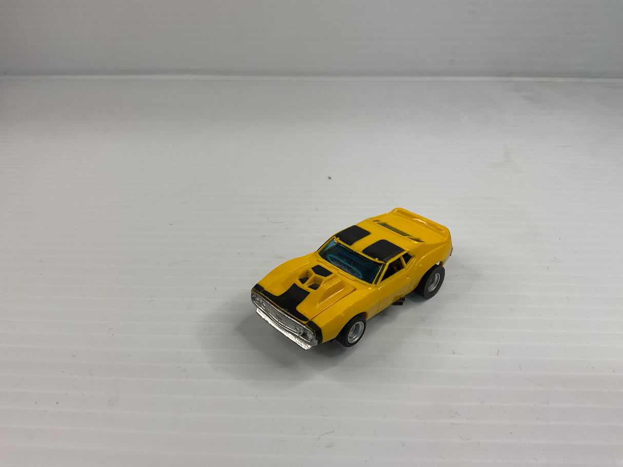 Aurora AFX magnatraction lIghted Javlin Pro Stocker Yellow | 1984 | Aurora - AFX