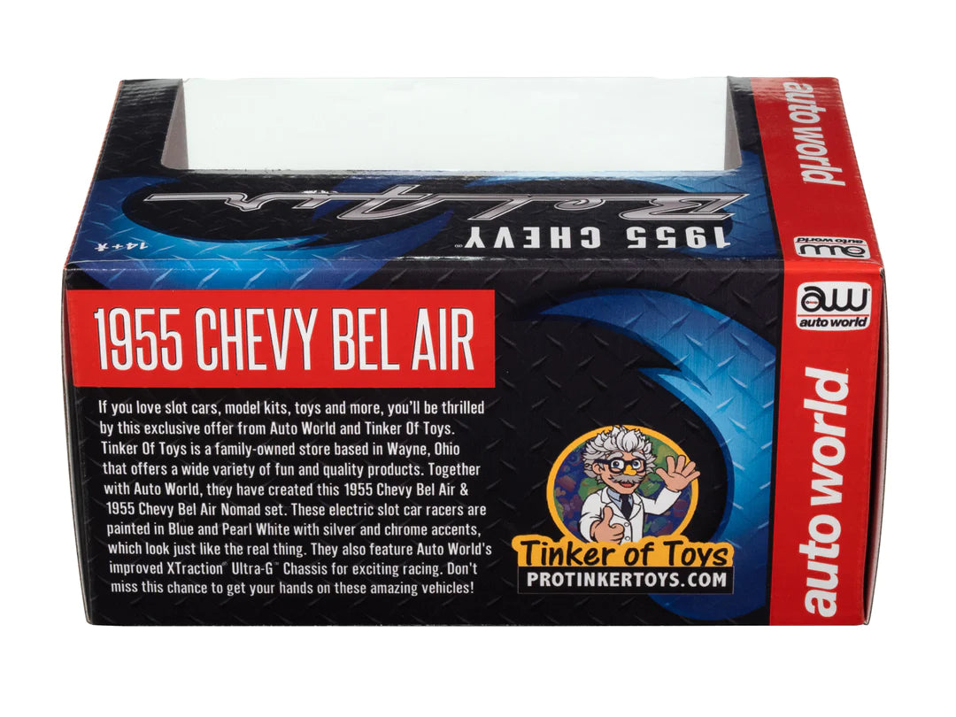 Classic Blue & White | 1955 Chevrolet Nomad and Bel Air box set | CP7988 | Auto World