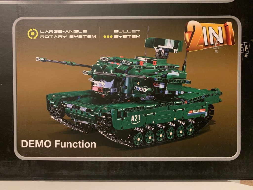 M1A2 Abrams Tank Detach Power System R/C 1498pcs | C61001W | CaDA