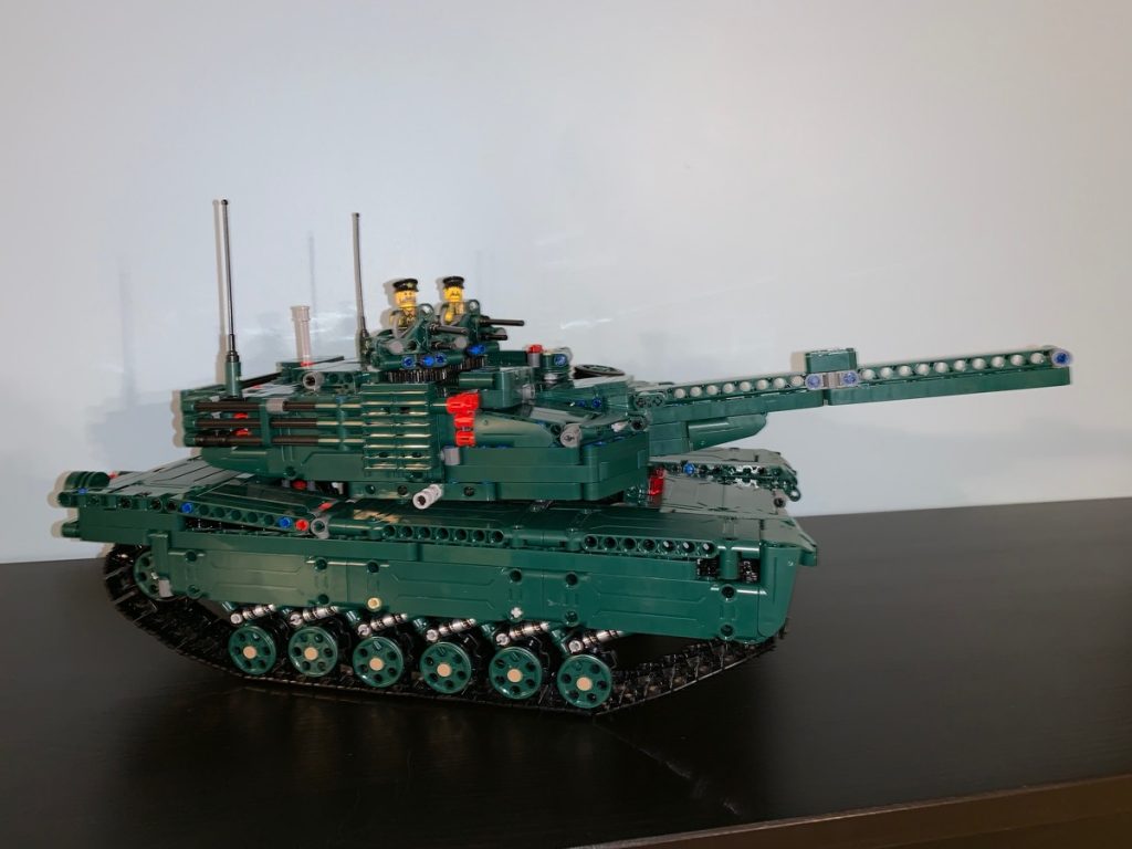 M1A2 Abrams Tank Detach Power System R/C 1498pcs | C61001W | CaDA