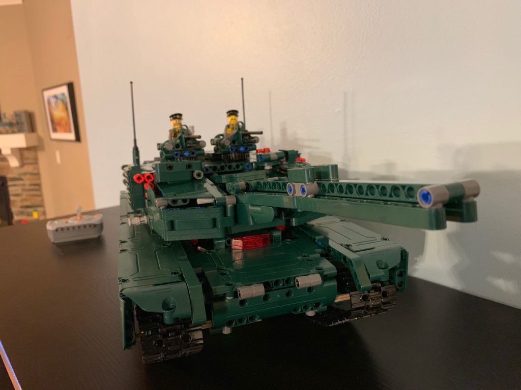 M1A2 Abrams Tank Detach Power System R/C 1498pcs | C61001W | CaDA