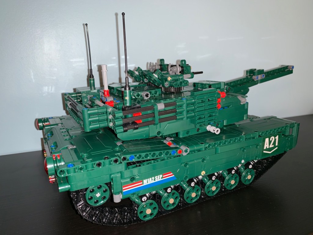 M1A2 Abrams Tank Detach Power System R/C 1498pcs | C61001W | CaDA