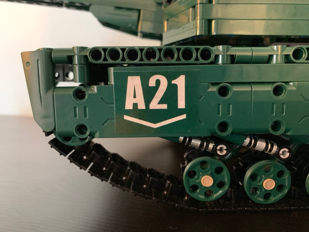 M1A2 Abrams Tank Detach Power System R/C 1498pcs | C61001W | CaDA