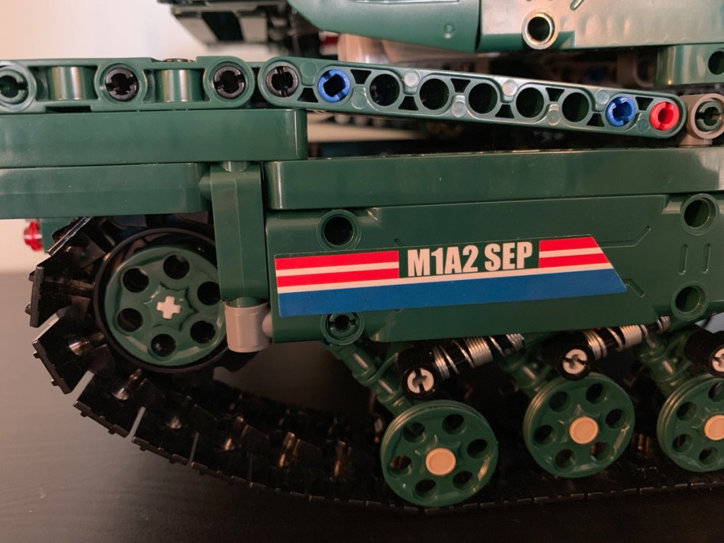 M1A2 Abrams Tank Detach Power System R/C 1498pcs | C61001W | CaDA