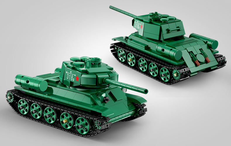 T-34 Medium Tank 722pcs R/C Control | C61072W | CaDA
