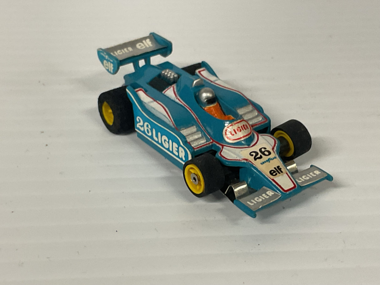 Aurora AFX G-plus Ligier T4 F-1 blue/white/red stripe # 26 | 1785 | Aurora - AFX