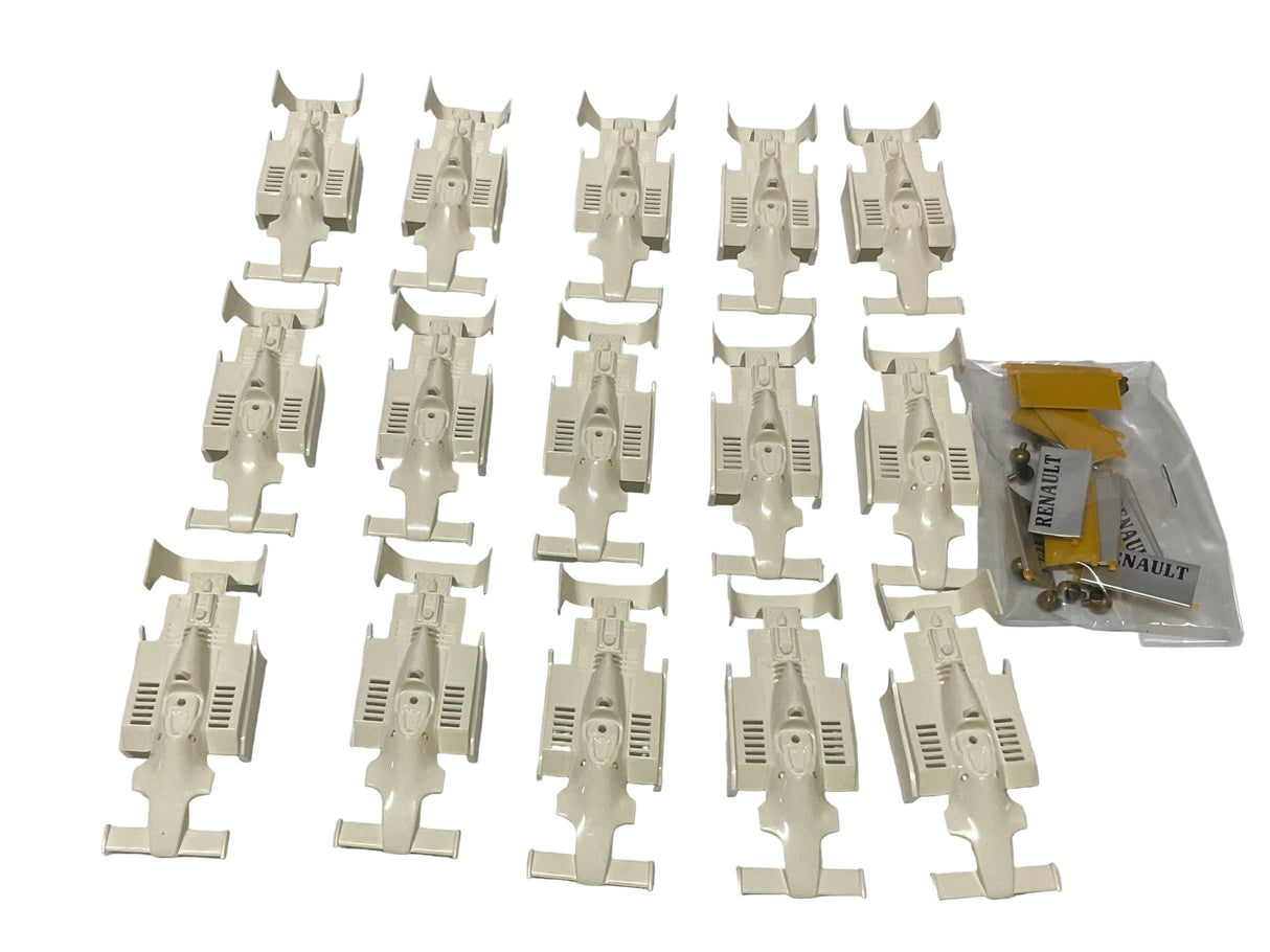Renault F1 car elf white body BULK (15) | B9999B | Tyco