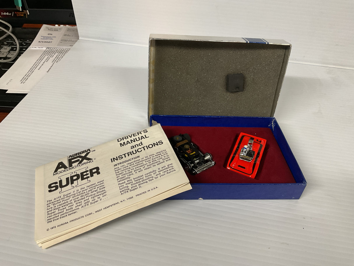 AFXSuper II Mint Red Blue/Boxed | 1788-880 | Aurora - AFX