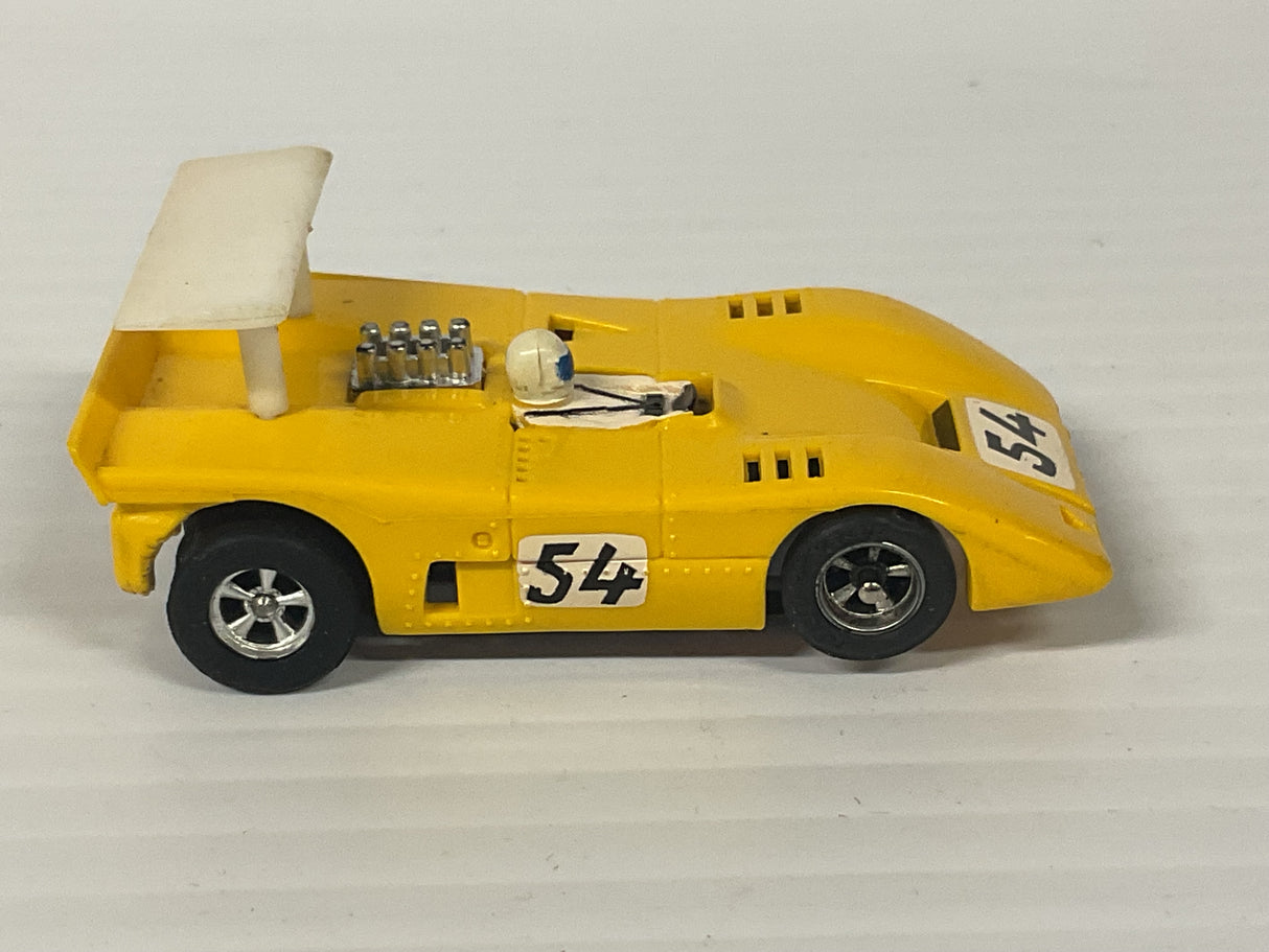 Aurora AFX non-magnatraction Auto World McLaren XLR Orange #54 | 1752 | Aurora - AFX