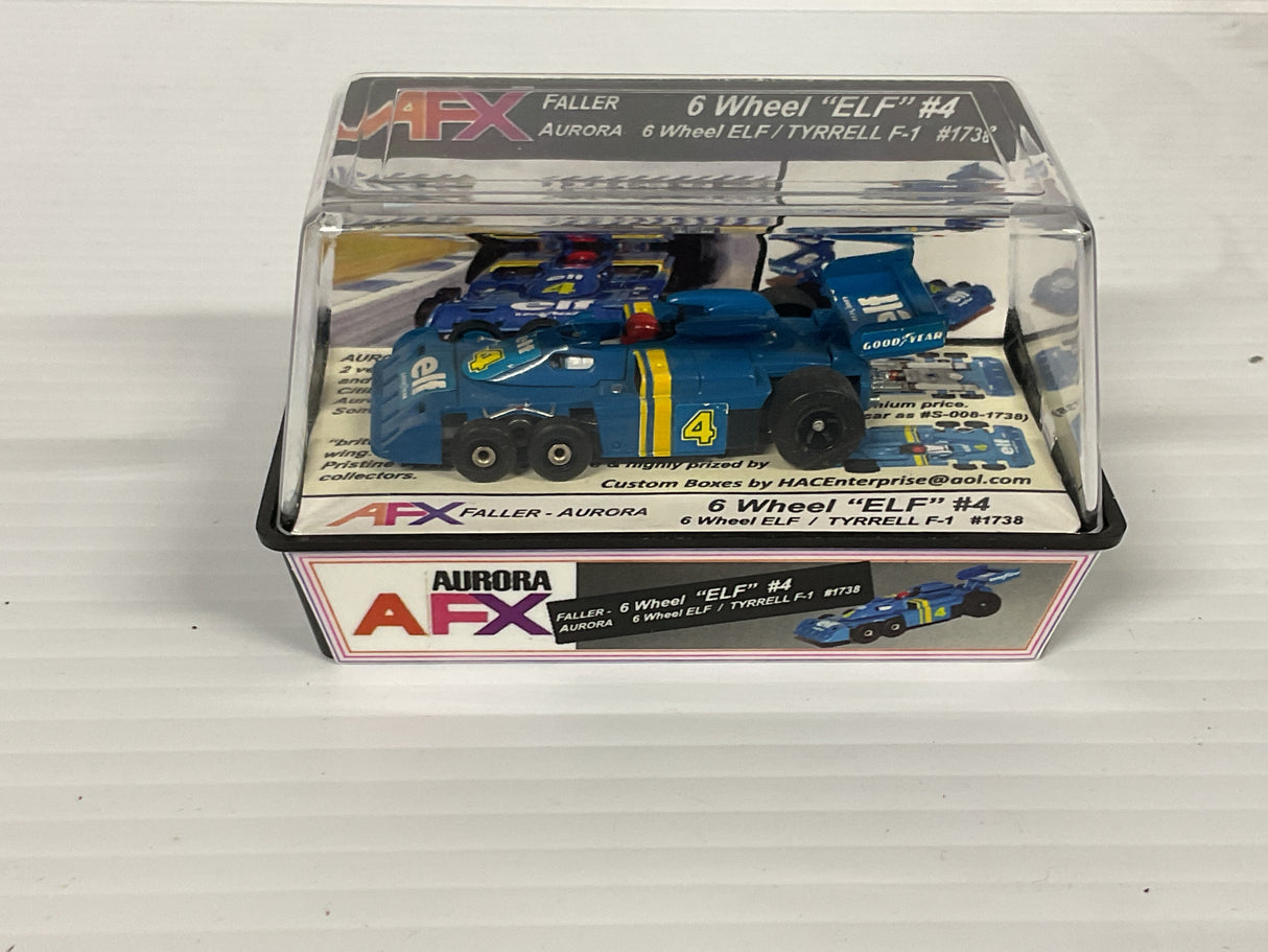 Aurora AFX Faller Aurora 6 Wheel Tyrrell F-1 Elf #4 | 1738 | Aurora - AFX