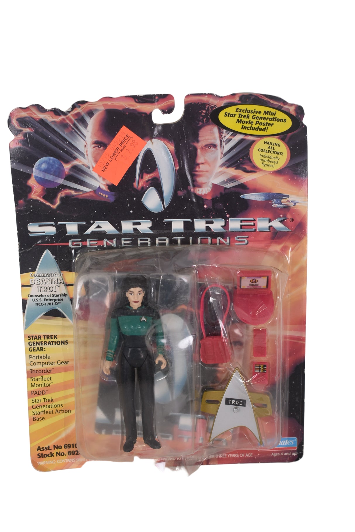 Star Trek Commander Deanna Troi | 6920 | Playmates