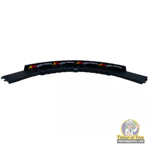 Curved black track piece for drift action set for Aurora Tomy AFX Vintage 8994