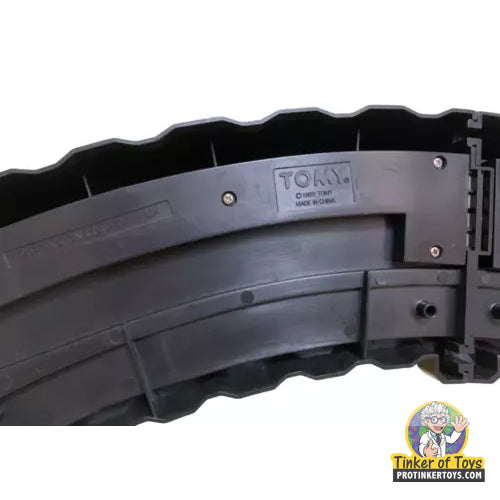 Black plastic drift action curve set for vintage toy car for Aurora Tomy AFX Vintage 8994