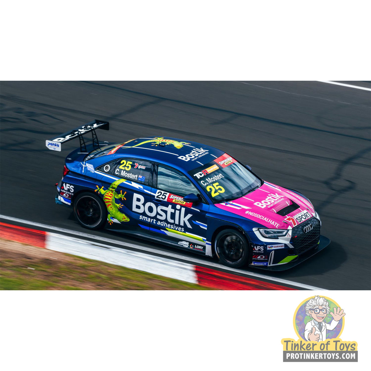Audi RS3 LMS TCR - Bostik | E10458X300 | SCX Advance