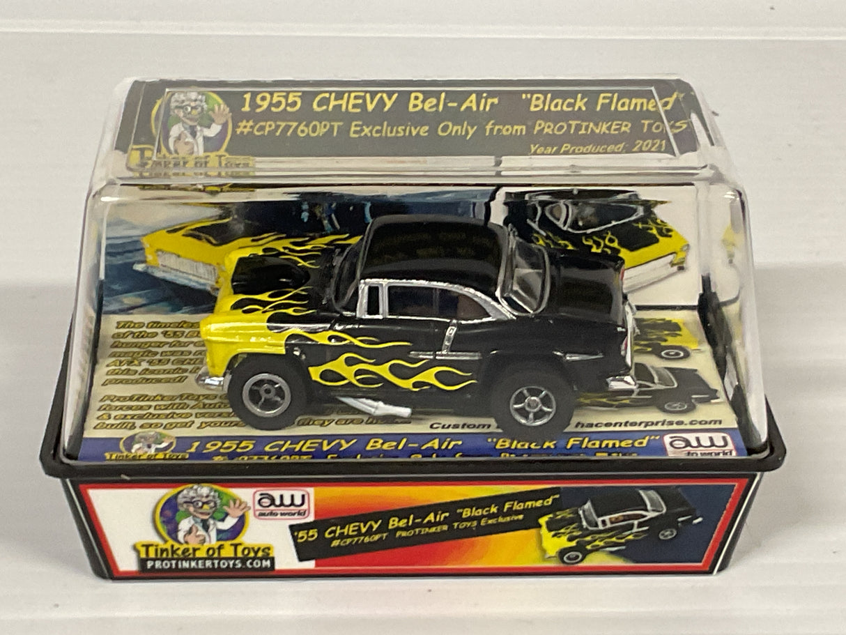 Protinkertoys.com 1955 Chevy Bel-Air " Black" | CP7760 | Autoworld