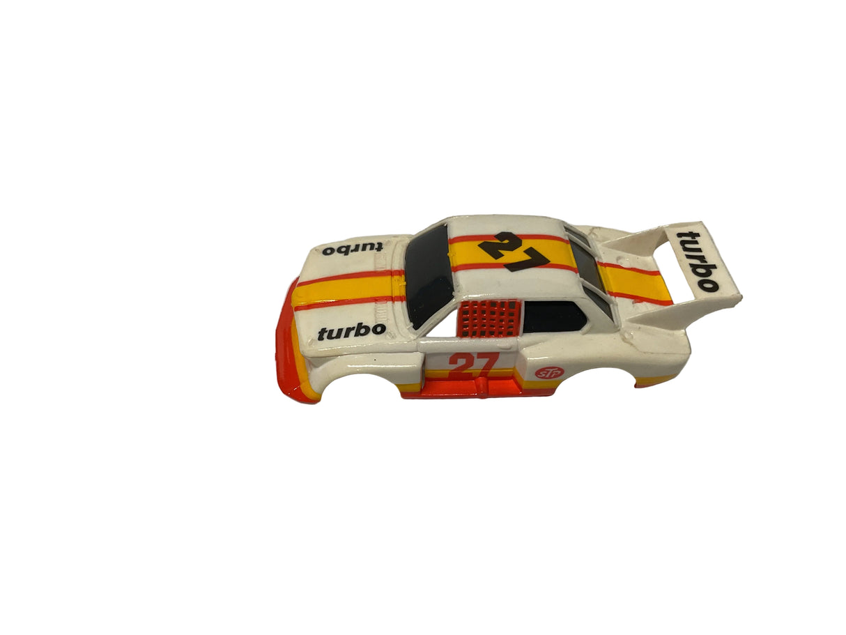 BMW Beamer White Yellow Orange #27 body only | B8772B | Tomy-Afx