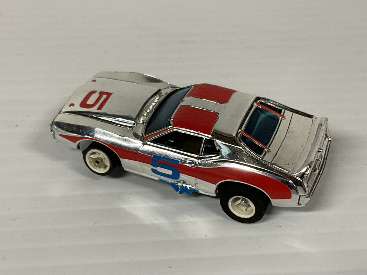 Aurora AFX G-Plus Javelin Trans Am Chrome/red/blue #5 | ???? | Aurora - AFX