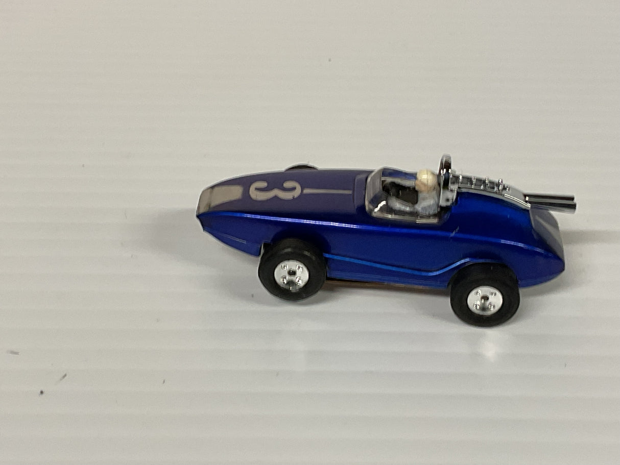 Aurora AFX -Thunder-jet Candy Gran Prix Racer Blue | 1393| Aurora - AFX- Model Motoring