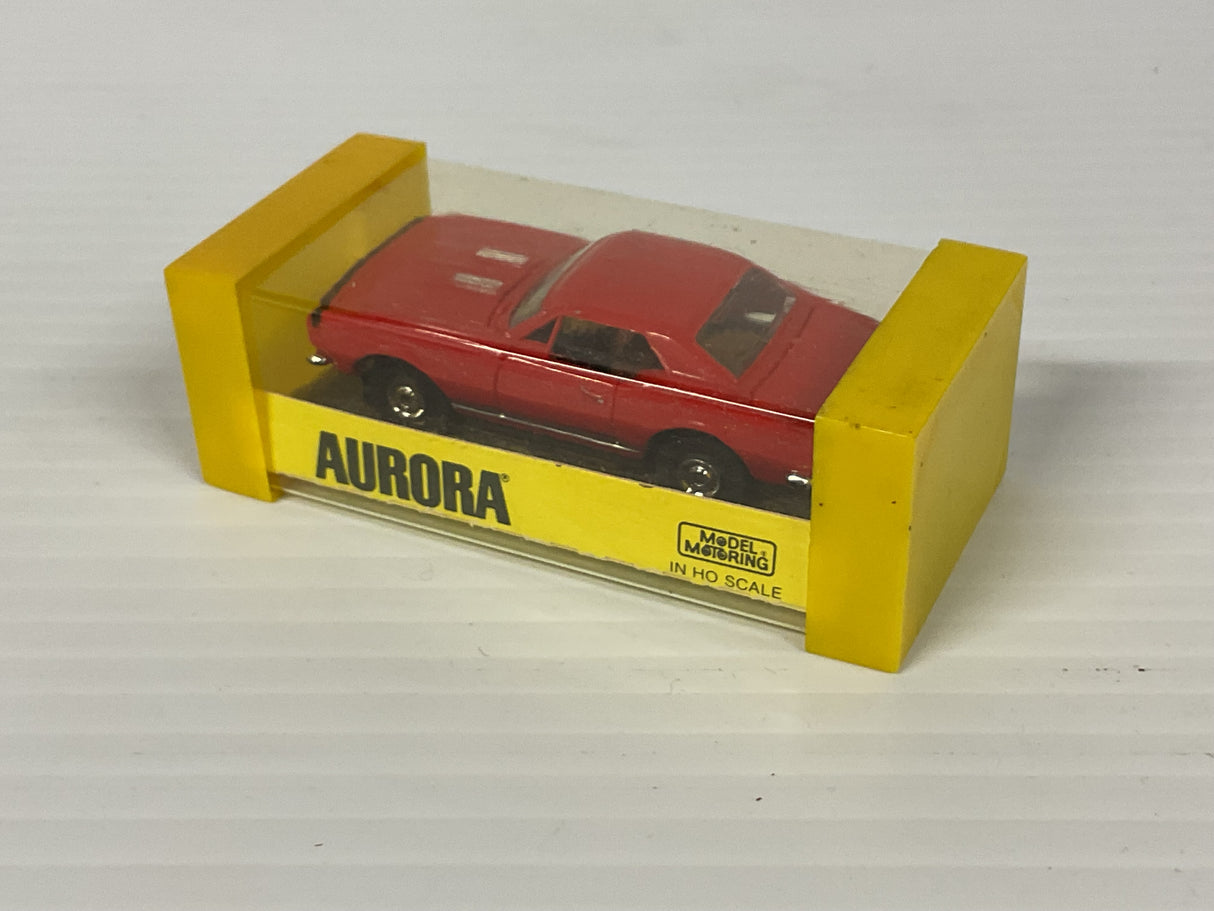Aurora AFX Camero 1967-70 Red/Black Stripe Thunder-jet | 1388 | Aurora - AFX- Model Motoring