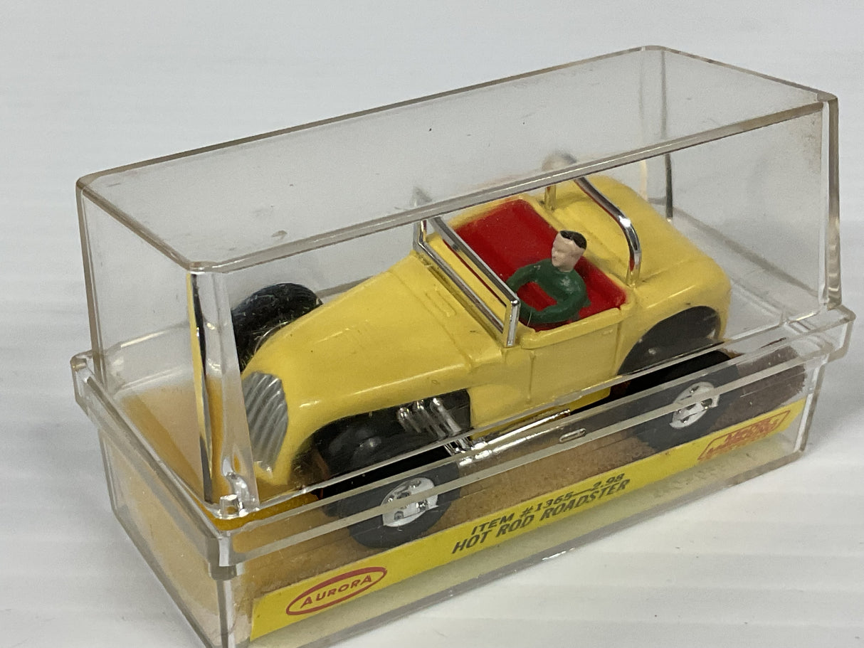 Aurora AFX Hot Rod Roadster Yellow Thunder-jet | 1365 | Aurora - AFX- Model Motoring
