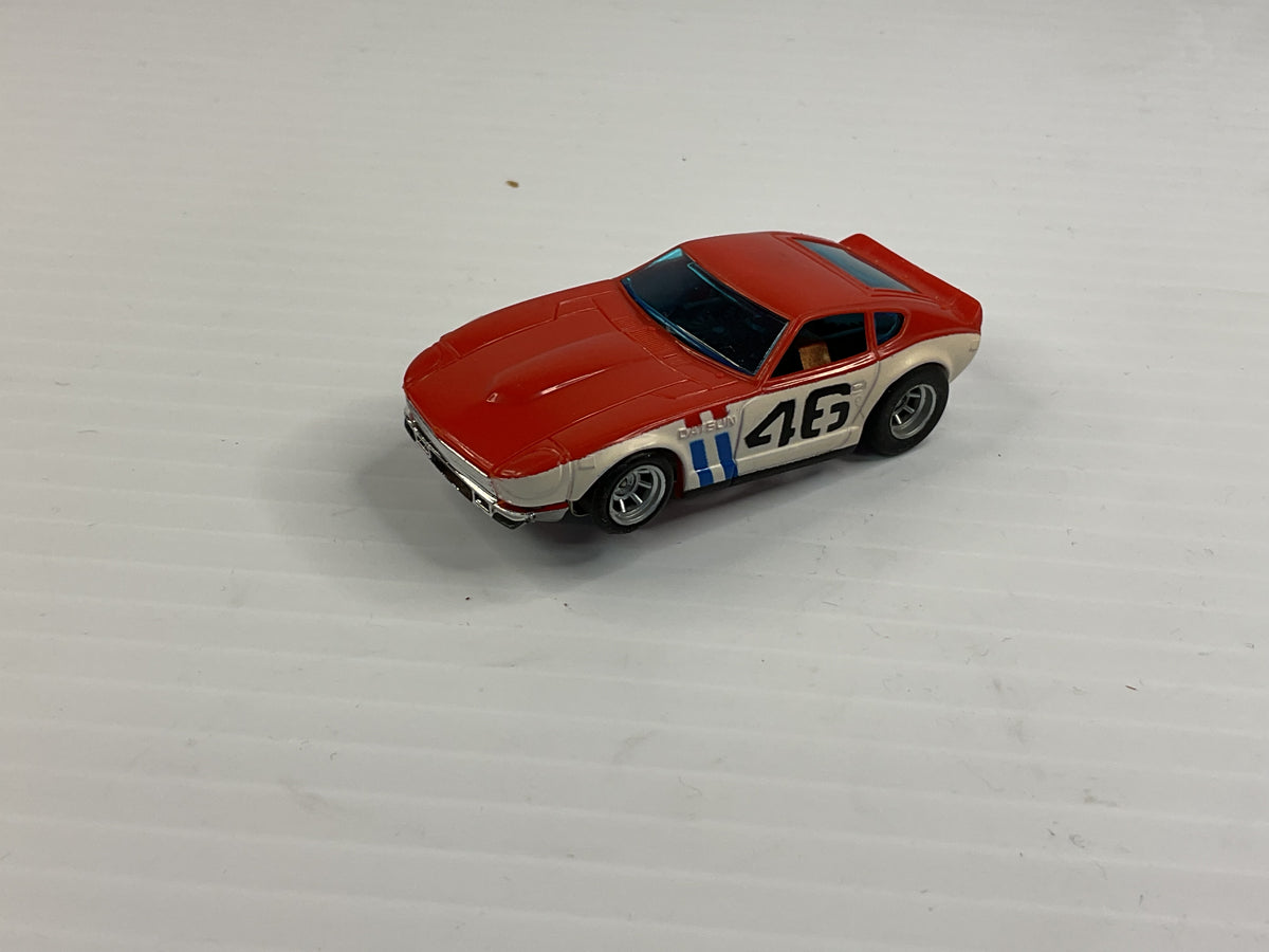 Aurora AFX magnatraction BRE Datsun 240Z Red/White # 46 | 1911 | Aurora - AFX