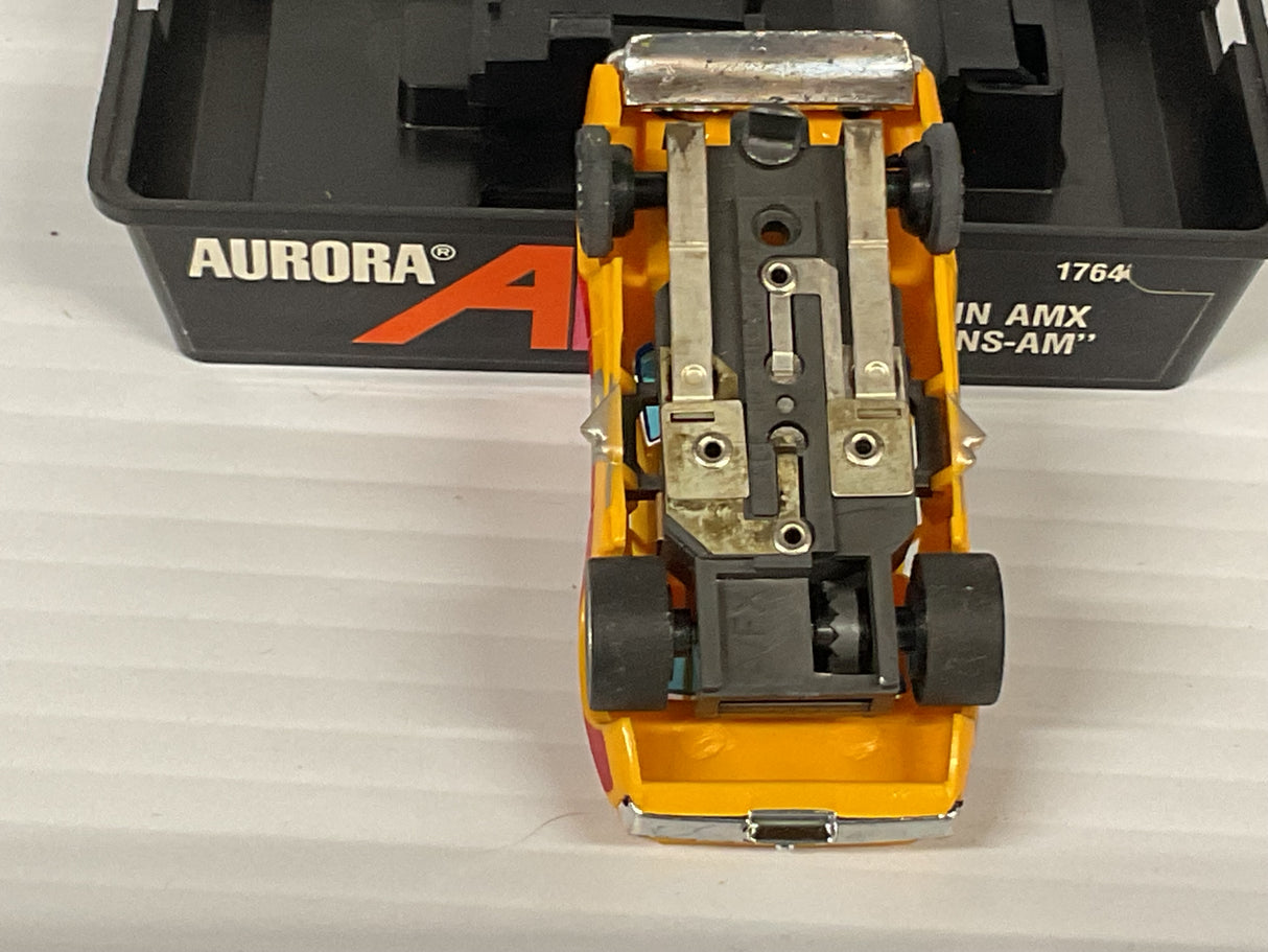 Aurora AFX Javelin AMX "Trans-AM" Yellow non-mag | 1764 | Aurora - AFX
