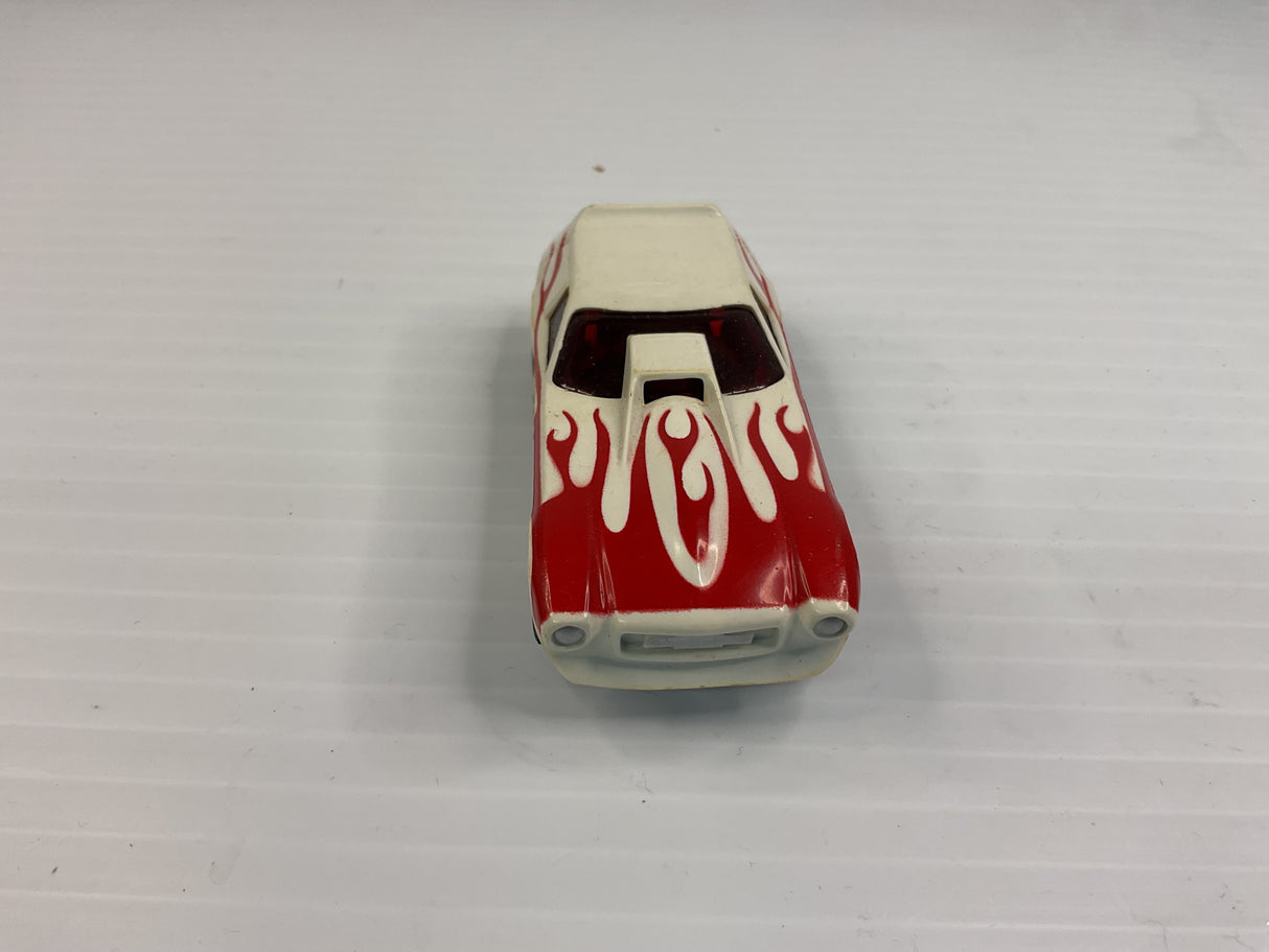 Aurora AFX non-magnatraction 1971 Vega Gasser White/Red Flames | 1759 | Aurora - AFX