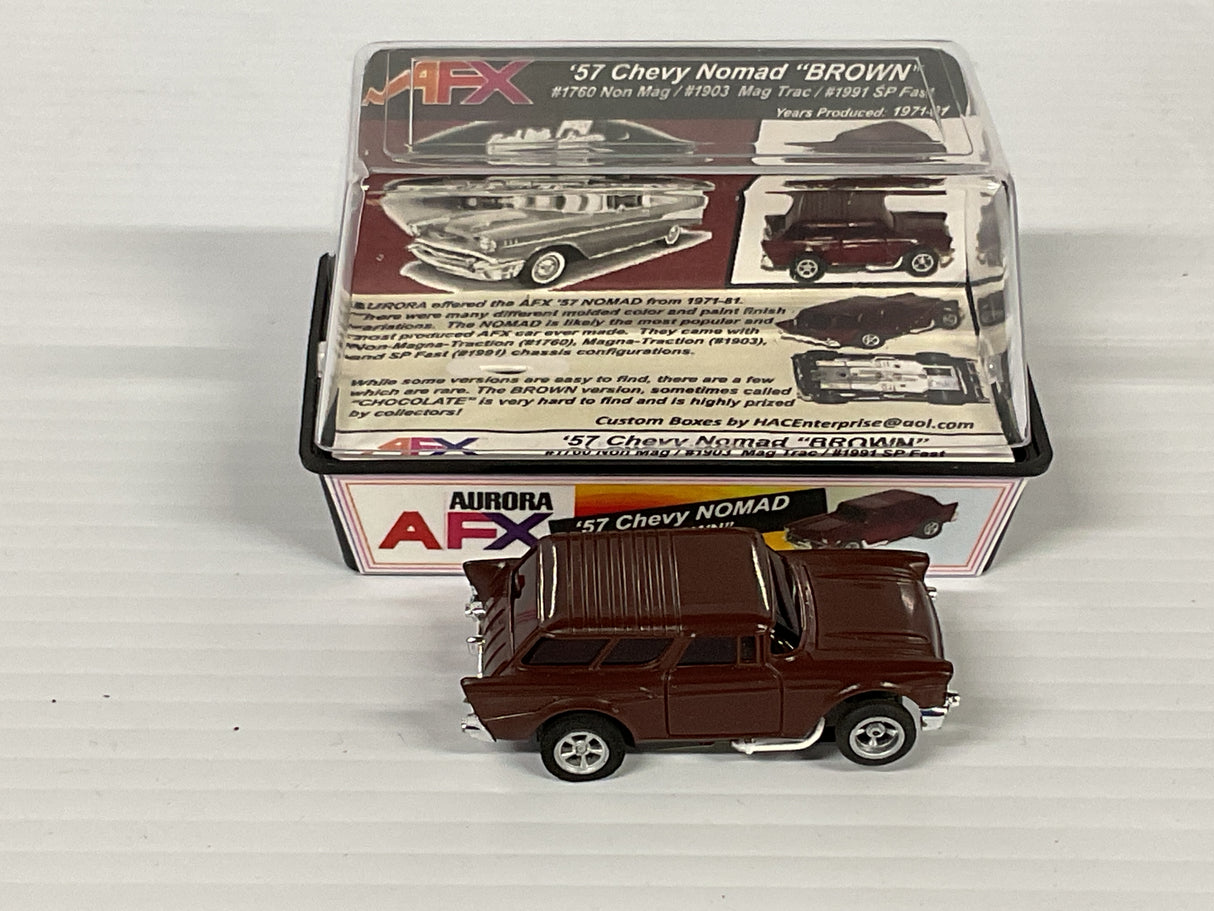 Aurora AFX 1957 Chevy Nomand Brown Non Mag | 1760 | Aurora - AFX