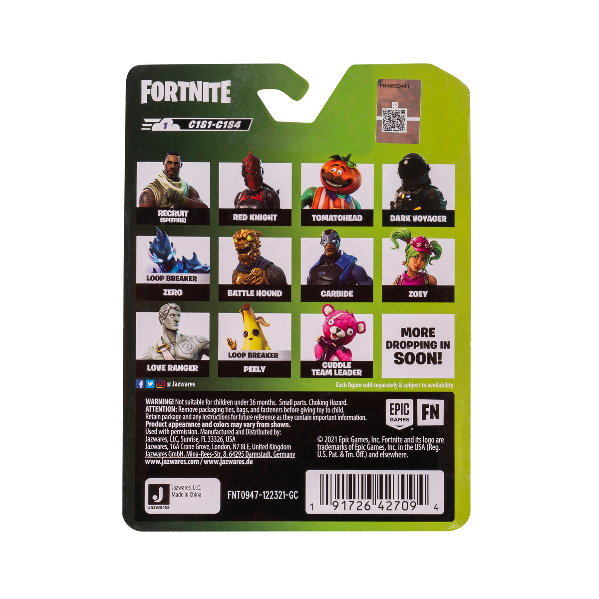 Fortnite Figura de carburo (Micro Legendary Series) 6,5 cm S1