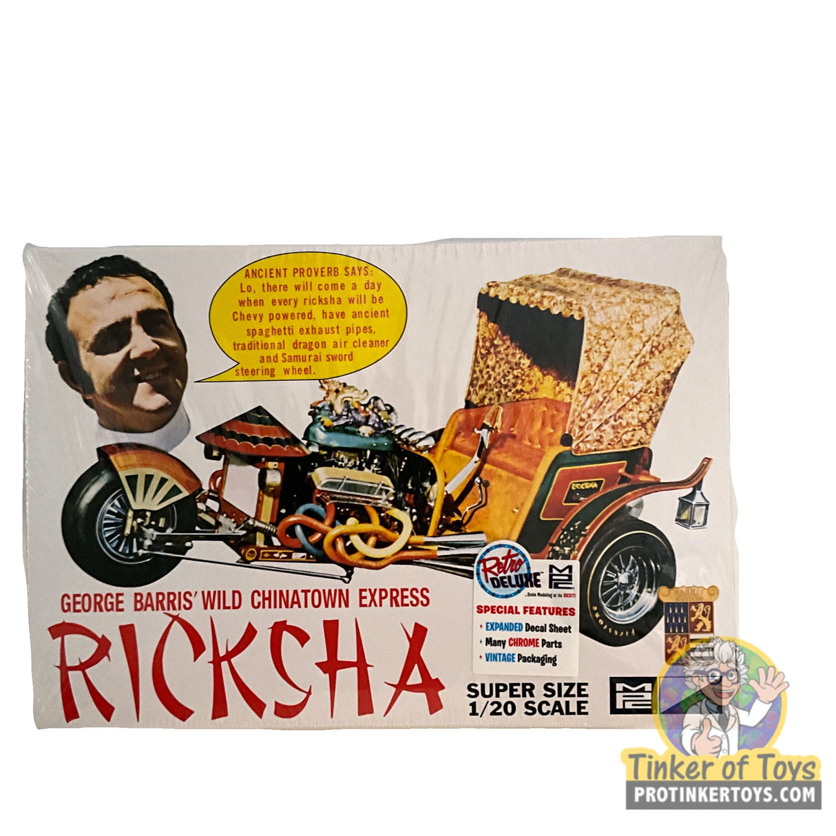 Second Chance George Barris Wild Chinatown Express Ricksha 1/20 Scale | MPC965 | MPC