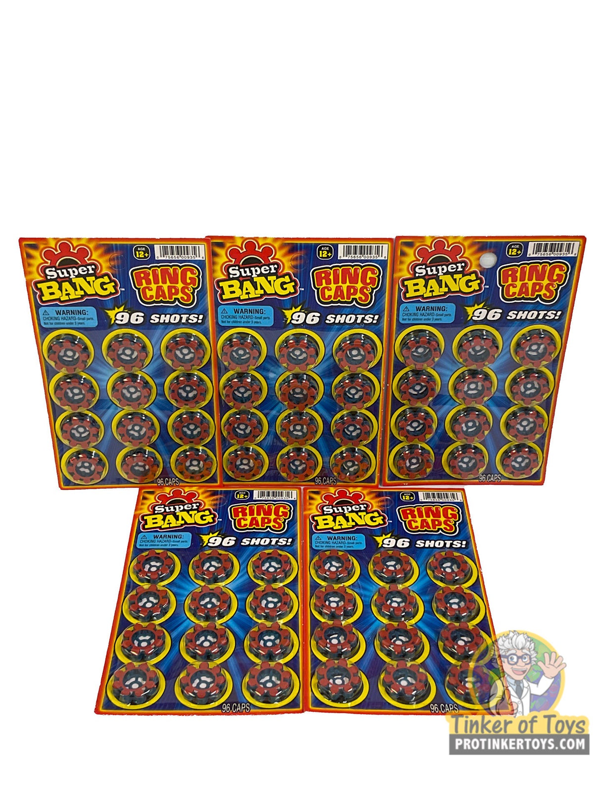 8 Shot 24 Ring Caps 96 Single Action Shots | 935 | Gonher