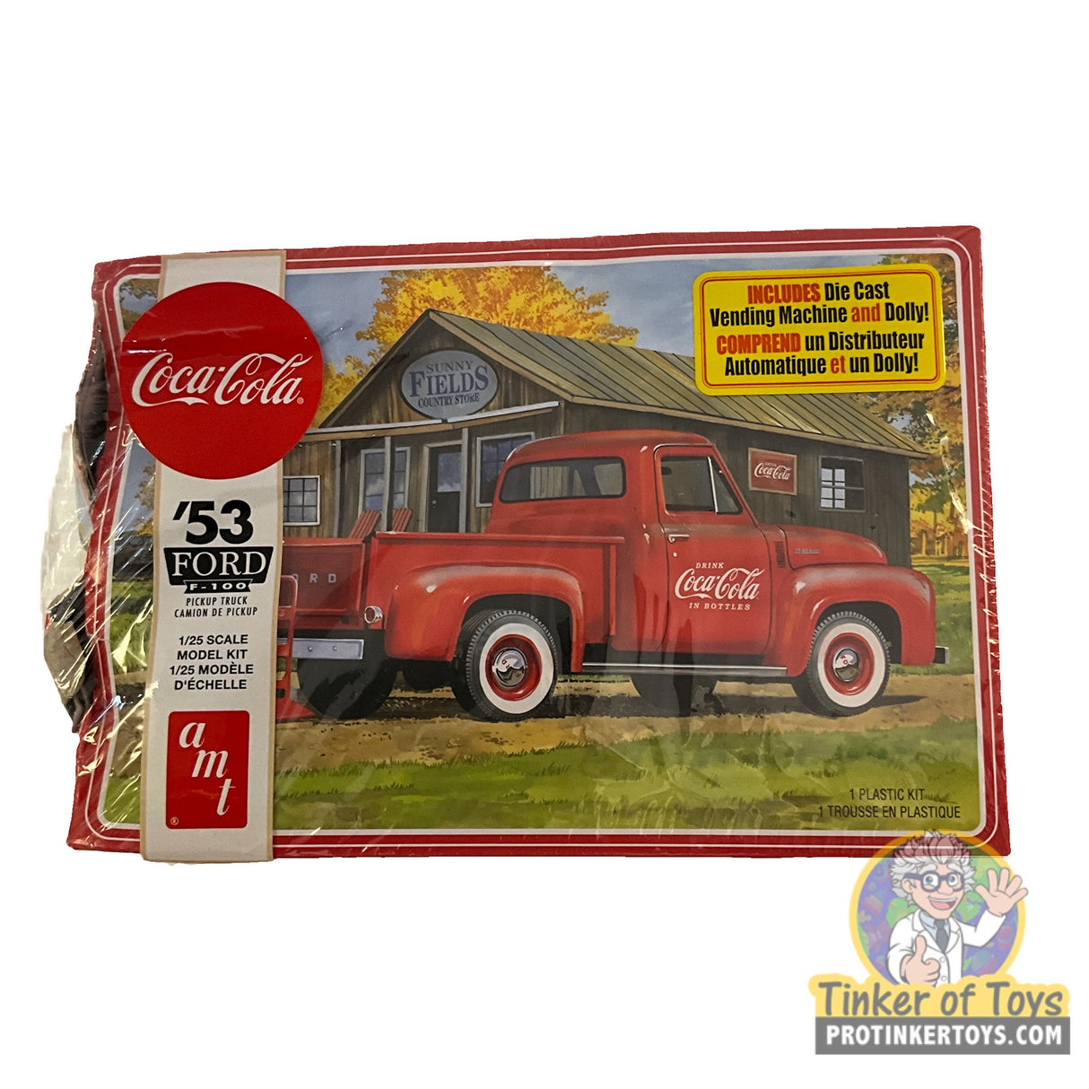 1953 Ford f-100 Coke Cola (1/25 SCALE) VEHICLE MODEL KIT | AMT1144 | AMT Models