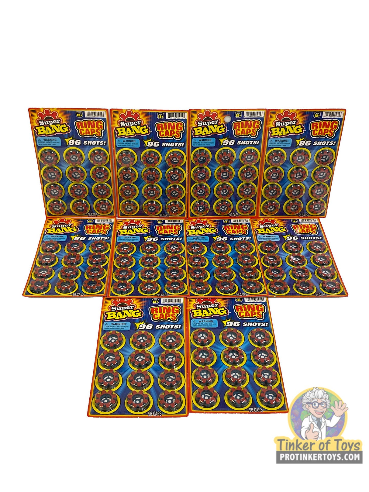 8 Shot 24 Ring Caps 96 Single Action Shots | 935 | Gonher