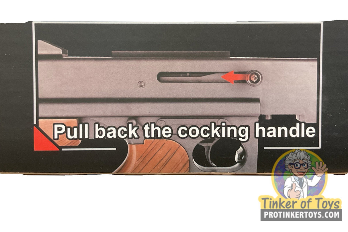 Avengers Vigor Series Tommy Gun Chicago Typewriter Airsoft Spring Rifle | AR-8903A | Evike