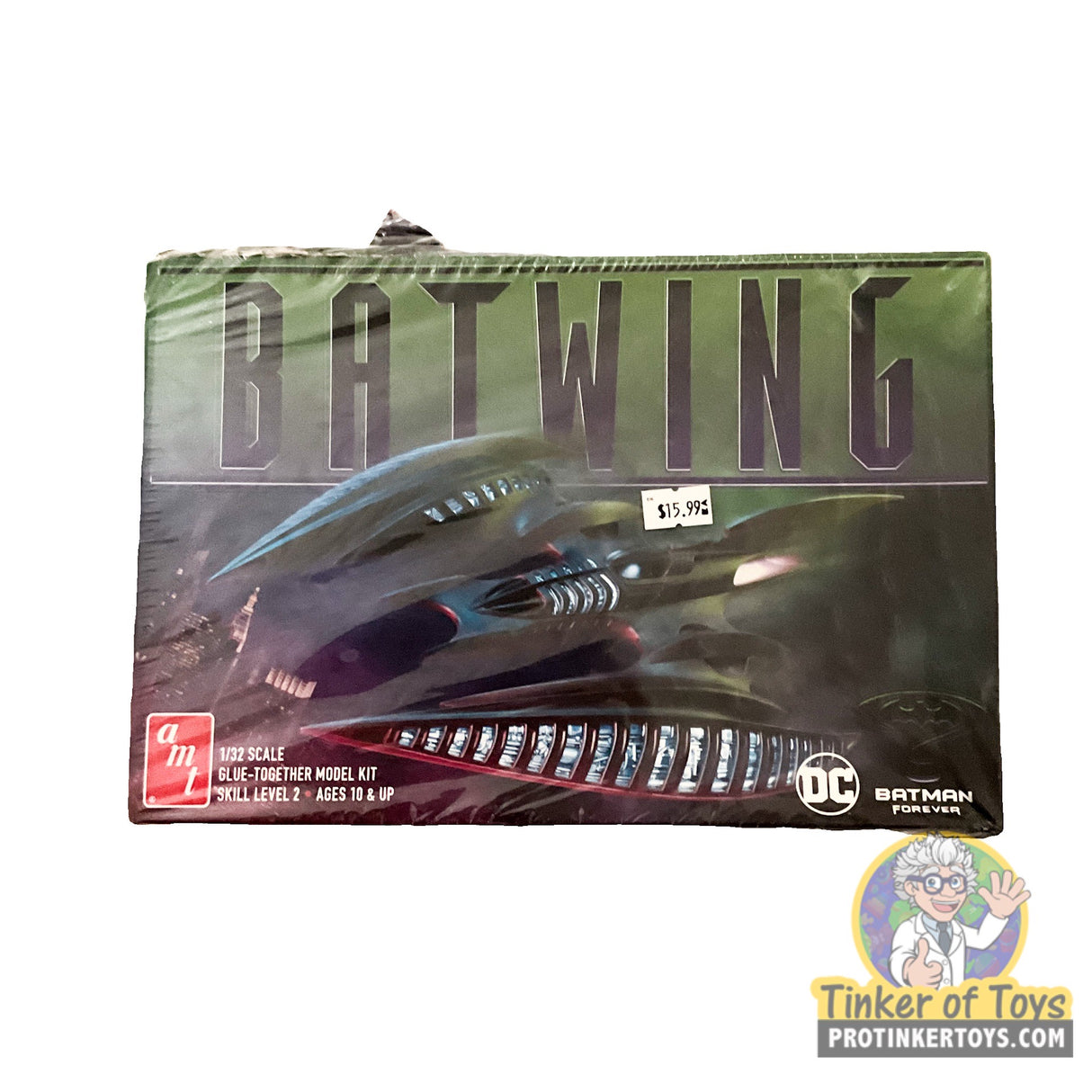 Second Chance Batwing Batman Forever 1 1:32 Scale | AMT1290 | AMT Model Kits