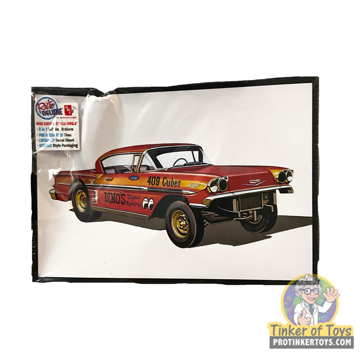 Second Chance 1958 Chevy Impala Hardtop Ala Impala 1:25 Scale Model Kit | AMT1301 | Round2