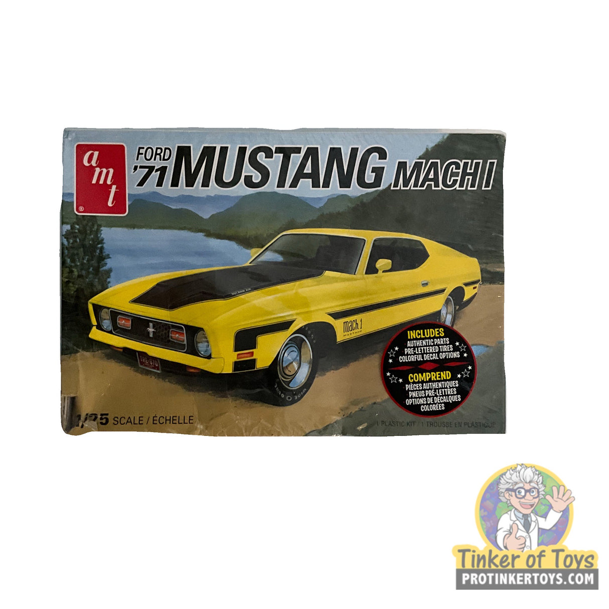 Second Chance Ford 1971 Mustang Mach 1 1:25 Scale | AMT1262 | AMT Model Kits