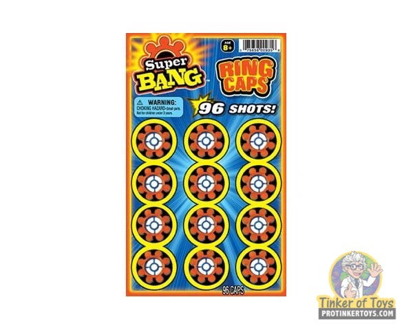 8 Shot 24 Ring Caps 96 Single Action Shots | 935 | Gonher