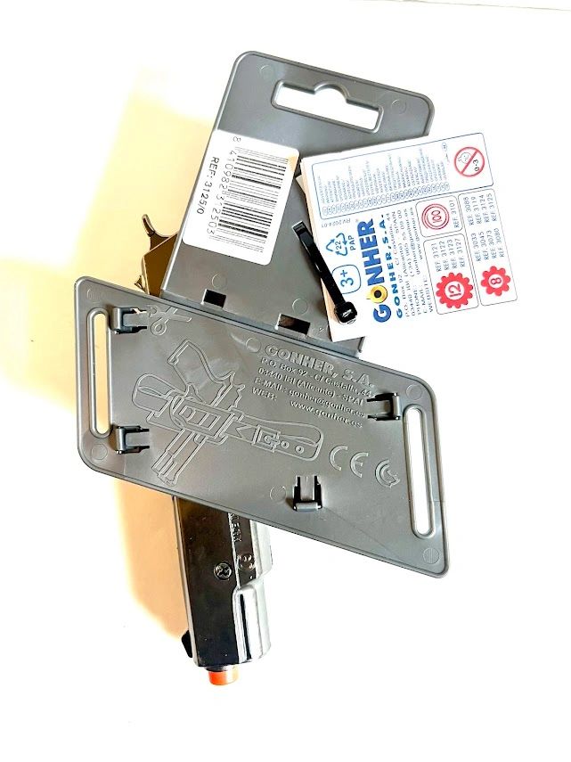 Police 1911 Style 8 Shot with Holster - Silver | 3125/0 | Gonher